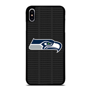 SEATTLE SEAHAWKS FOOTBALL TEXT iPhone XS Max Case Cover