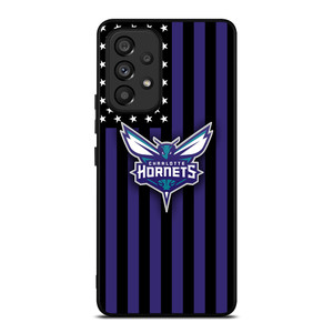CHARLOTTE HORNETS NBA USA FLAG Samsung Galaxy A53 Case Cover