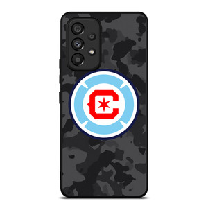 CHICAGO FIRE MLS BLACK CAMO Samsung Galaxy A53 Case Cover