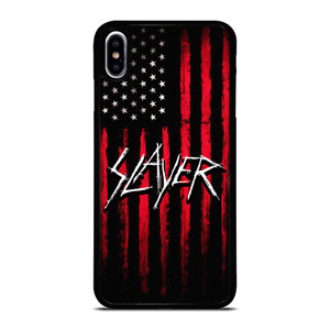 SLAYER ROCK BAND AMERICA iPhone XS Max Case Cover SLAYER ROCK BAND AMERICA iPhone XS Max Case Cover
