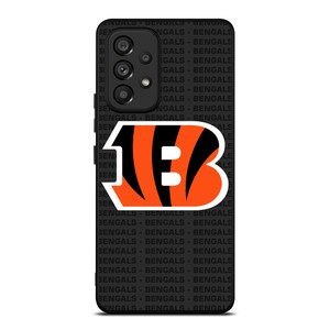 CINCINNATI BENGALS FOOTBALL TEXT Samsung Galaxy A53 Case Cover CINCINNATI BENGALS FOOTBALL TEXT Samsung Galaxy A53 Case Cover