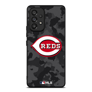 CINCINNATI REDS BASEBALL BLACK CAMO Samsung Galaxy A53 Case Cover CINCINNATI REDS BASEBALL BLACK CAMO Samsung Galaxy A53 Case Cover