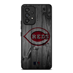 CINCINNATI REDS BASEBALL MLB WOOD LOGO Samsung Galaxy A53 Case Cover CINCINNATI REDS BASEBALL MLB WOOD LOGO Samsung Galaxy A53 Case Cover