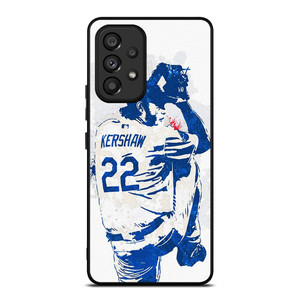 CLAYTON KERSHAW LOS ANGELES DODGERS MLB Samsung Galaxy A53 Case Cover
