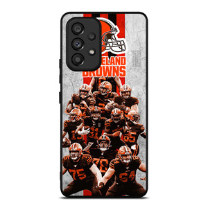 CLEVELAND BROWNS NFL FOOTBALL Samsung Galaxy A53 Case Cover CLEVELAND BROWNS NFL FOOTBALL Samsung Galaxy A53 Case Cover