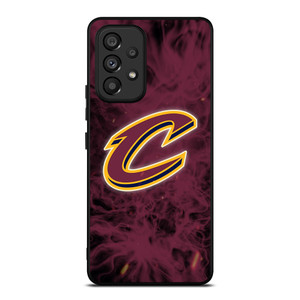 CLEVELAND CAVALIERS BASKETBALL NBA FIRE Samsung Galaxy A53 Case Cover