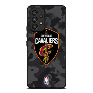 CLEVELAND CAVALIERS BLACK CAMO Samsung Galaxy A53 Case Cover