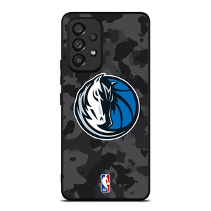 DALLAS MAVERICKS BLACK CAMO Samsung Galaxy A53 Case Cover