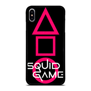 SQUID GAME LOGO NETFLIX iPhone XS Max Case Cover SQUID GAME LOGO NETFLIX iPhone XS Max Case Cover