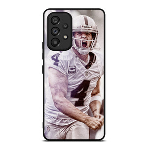 DEREK CARR LAS VEGAS RAIDERS 2 Samsung Galaxy A53 Case Cover
