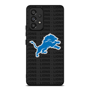 DETROIT LIONS FOOTBALL TEXT Samsung Galaxy A53 Case Cover DETROIT LIONS FOOTBALL TEXT Samsung Galaxy A53 Case Cover