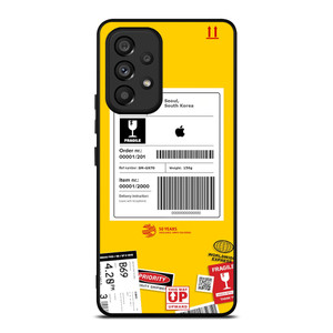 DHL SHIPPING EXPRESS LABEL APPLE Samsung Galaxy A53 Case Cover
