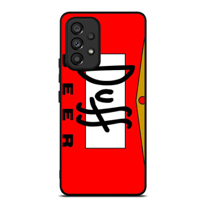 DUFF BEER THE SIMPSONS CARTOON Samsung Galaxy A53 Case Cover