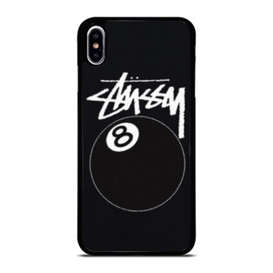 STUSSY FUZZY 8 BALL POOL iPhone XS Max Case Cover STUSSY FUZZY 8 BALL POOL iPhone XS Max Case Cover