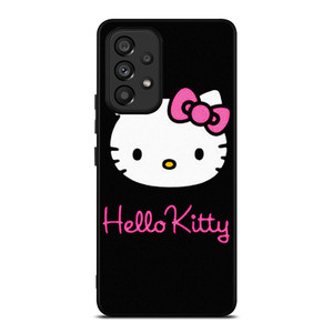 HELLO KITTY BLACK Samsung Galaxy A53 Case Cover HELLO KITTY BLACK Samsung Galaxy A53 Case Cover