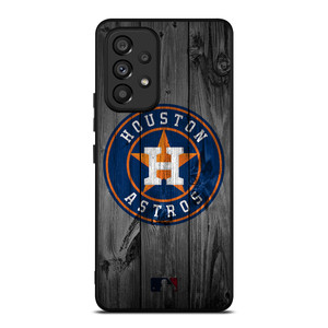 HOUSTON ASTROS BASEBALL MLB WOOD LOGO Samsung Galaxy A53 Case Cover HOUSTON ASTROS BASEBALL MLB WOOD LOGO Samsung Galaxy A53 Case Cover