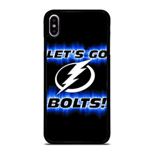 TAMPA BAY LIGHTING NHL BOLTS NATION iPhone XS Max Case Cover TAMPA BAY LIGHTING NHL BOLTS NATION iPhone XS Max Case Cover