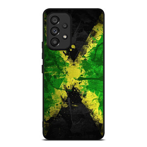 JAMAICAN FLAG SPLASH Samsung Galaxy A53 Case Cover JAMAICAN FLAG SPLASH Samsung Galaxy A53 Case Cover