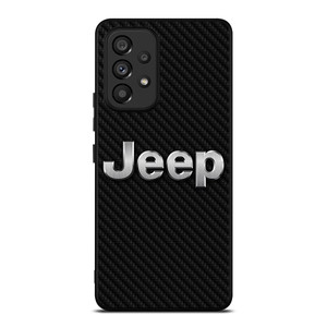 JEEP AUTOMOBILE CARBON FIBER Samsung Galaxy A53 Case Cover JEEP AUTOMOBILE CARBON FIBER Samsung Galaxy A53 Case Cover