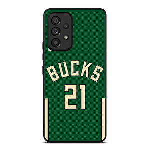 JRUE HOLIDAY MILWAUKEE BUCKS NIKE NBA 2021-22 Samsung Galaxy A53 Case Cover JRUE HOLIDAY MILWAUKEE BUCKS NIKE NBA 2021-22 Samsung Galaxy A53 Case Cover