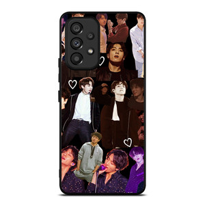 JUNGKOOK BTS BANGTAN BOYS COLLAGE 2 Samsung Galaxy A53 Case Cover JUNGKOOK BTS BANGTAN BOYS COLLAGE 2 Samsung Galaxy A53 Case Cover
