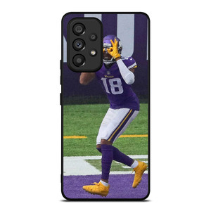 JUSTIN JEFFERSON MINNESOTA VIKINGS NFL Samsung Galaxy A53 Case Cover JUSTIN JEFFERSON MINNESOTA VIKINGS NFL Samsung Galaxy A53 Case Cover