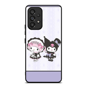 KUROMI AND MELODY ANIME Samsung Galaxy A53 Case Cover KUROMI AND MELODY ANIME Samsung Galaxy A53 Case Cover