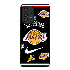 LA LAKERS NBA X SUPREME NIKE Samsung Galaxy A53 Case Cover