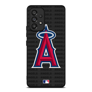 LOS ANGELES ANGELS BASEBALL BLACK Samsung Galaxy A53 Case Cover