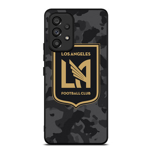 LOS ANGELES FC MLS BLACK CAMO Samsung Galaxy A53 Case Cover