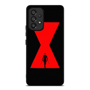 MARVEL BLACK WIDOW SYMBOL Samsung Galaxy A53 Case Cover