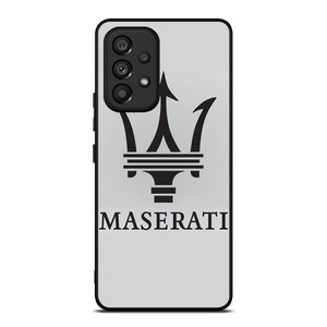 MASERATI FLAT LOGO 2 Samsung Galaxy A53 Case Cover MASERATI FLAT LOGO 2 Samsung Galaxy A53 Case Cover