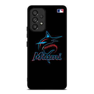 MIAMI MARLINS MLB LOGO Samsung Galaxy A53 Case Cover