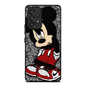 MIKCEY MOUSE DOPE AIR JORDAN Samsung Galaxy A53 Case Cover
