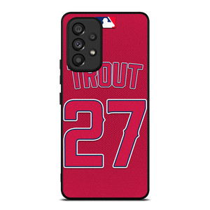 MIKE TROUT LOS ANGELES ANGELS MLB Samsung Galaxy A53 Case Cover