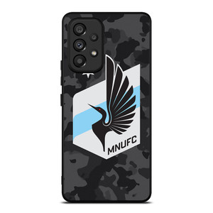 MINNESOTA UNITED FC MLS BLACK CAMO Samsung Galaxy A53 Case Cover