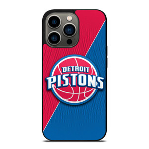DETROIT PISTONS NBA BASKETBALL LOGO iPhone 13 Pro Case Cover