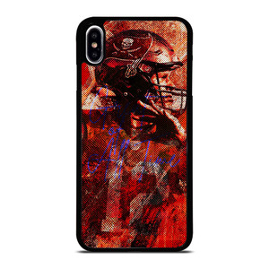TOM BRADY GOAT TAMPA BAY BUCCANEERS iPhone XS Max Case Cover TOM BRADY GOAT TAMPA BAY BUCCANEERS iPhone XS Max Case Cover
