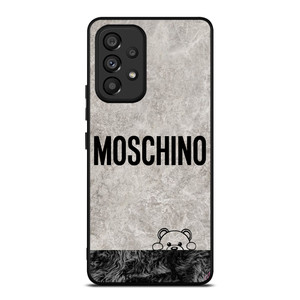 MOSCHINO BEAR HIDING Samsung Galaxy A53 Case Cover