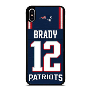 TOM BRADY NEW ENGLAND PATRIOTS NFL JERSEY iPhone XS Max Case Cover