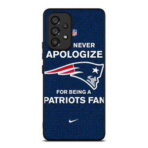 NEW ENGLAND PATRIOTS NFL FOOTBALL FANS Samsung Galaxy A53 Case Cover