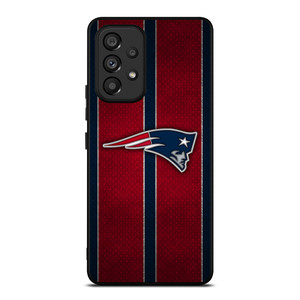 NEW ENGLAND PATRIOTS NFL METAL STRIPE Samsung Galaxy A53 Case Cover