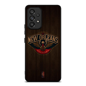 NEW ORLEANS PELICANS BASKETBALL COURT NBA Samsung Galaxy A53 Case Cover