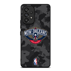 NEW ORLEANS PELICANS BLACK CAMO Samsung Galaxy A53 Case Cover