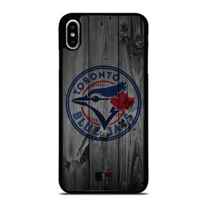 TORONTO BLUE JAYS BASEBALL MLB WOOD LOGO iPhone XS Max Case Cover
