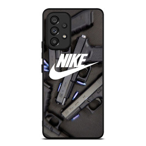 NIKE HAND GUN REVOLVER Samsung Galaxy A53 Case Cover