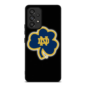 NOTRE DAME FOOTBALL LEAF CLOVER Samsung Galaxy A53 Case Cover
