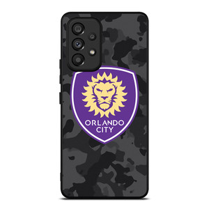 ORLANDO CITY SC MLS BLACK CAMO Samsung Galaxy A53 Case Cover