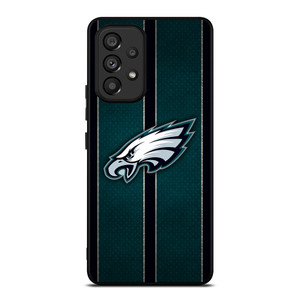 PHILADELPHIA EAGLES NFL METAL STRIPE Samsung Galaxy A53 Case Cover