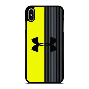 UNDER ARMOUR YELLOW STRIPE iPhone XS Max Case Cover